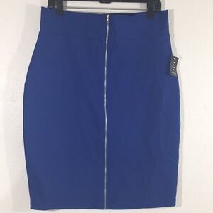 Charlotte Russe Royal Blue Pencil Skirt stretchy